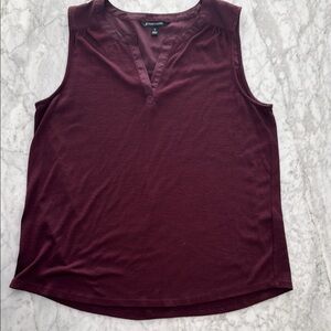 41 Hawthorn Rich Wine Sleeveless Top